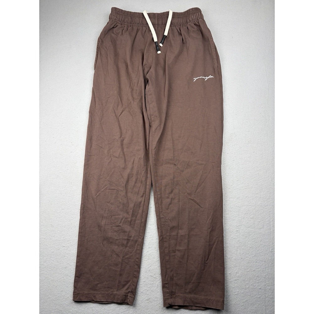 YoungLA Brown Sweatpants Joggers